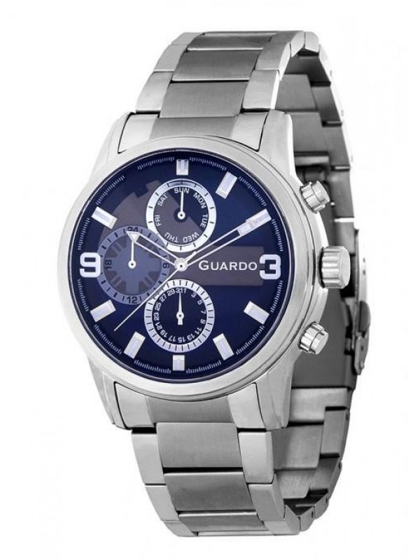 фото Мужские наручные часы GUARDO Premium 11410-2 синий