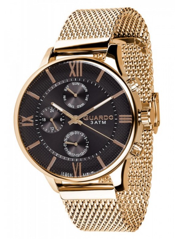 фото Мужские наручные часы GUARDO Premium 11419-4 чёрный