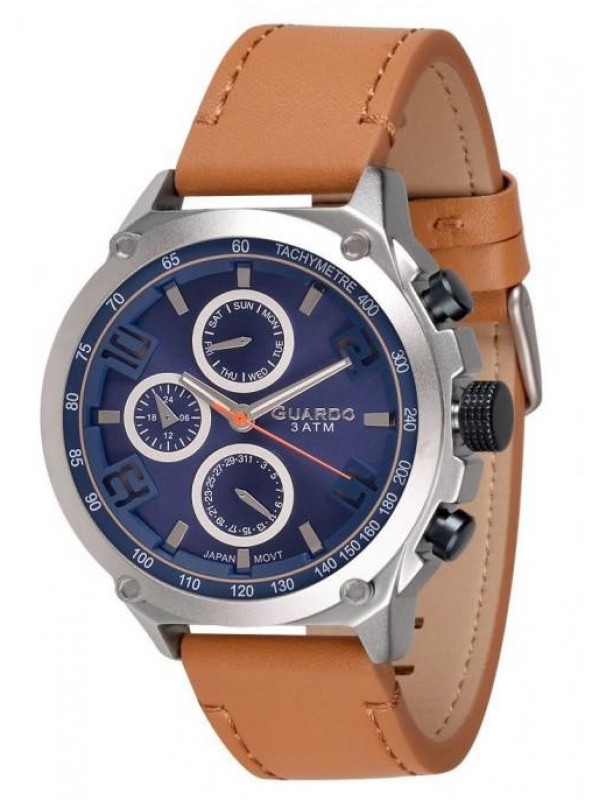 фото Мужские наручные часы GUARDO Premium 11446-2 синий