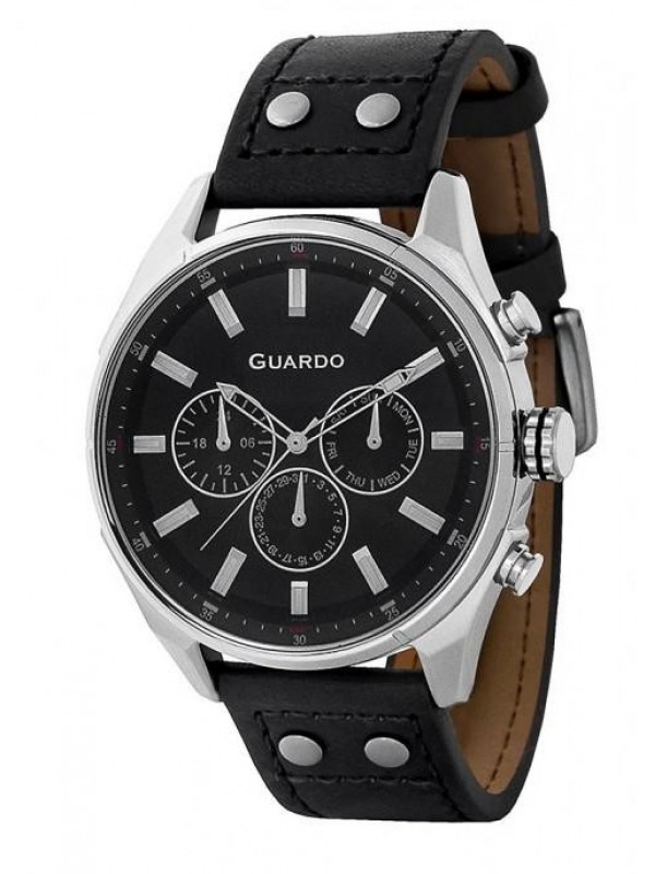 фото Мужские наручные часы GUARDO Premium 11453-3 чёрный