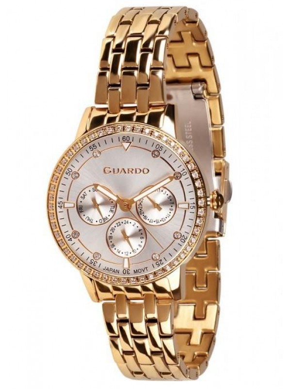 фото Женские наручные часы GUARDO Premium 11461-5 сталь