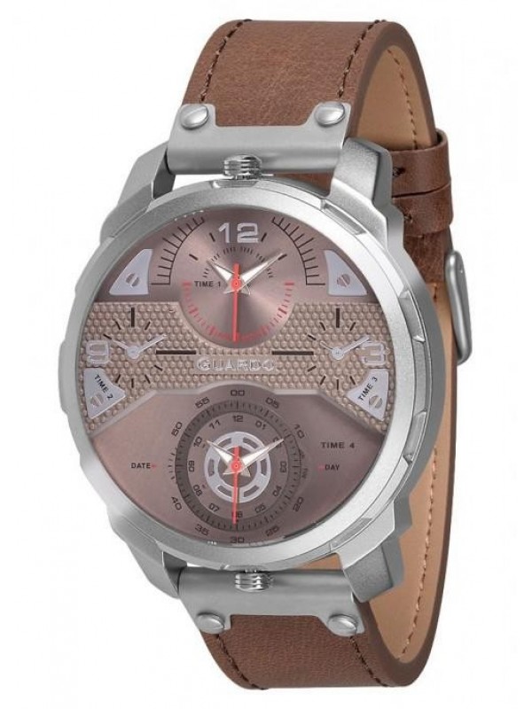 фото Мужские наручные часы GUARDO Premium 11502-3 серый