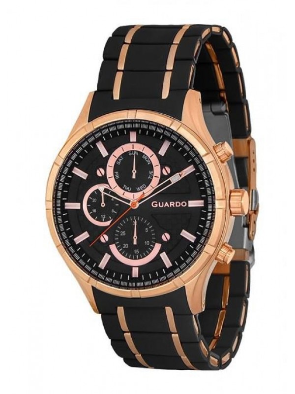 фото Мужские наручные часы GUARDO Premium 11531-4 чёрный