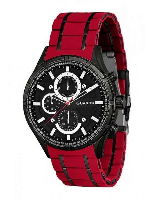 фото Мужские наручные часы GUARDO Premium 11531-7 чёрный