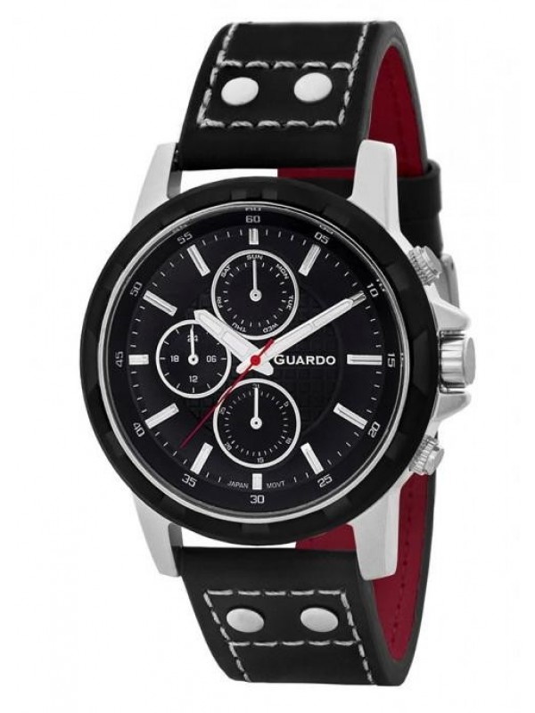 фото Мужские наручные часы GUARDO Premium 11611-1 чёрный