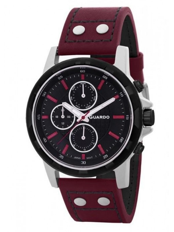 фото Мужские наручные часы GUARDO Premium 11611-3 чёрный
