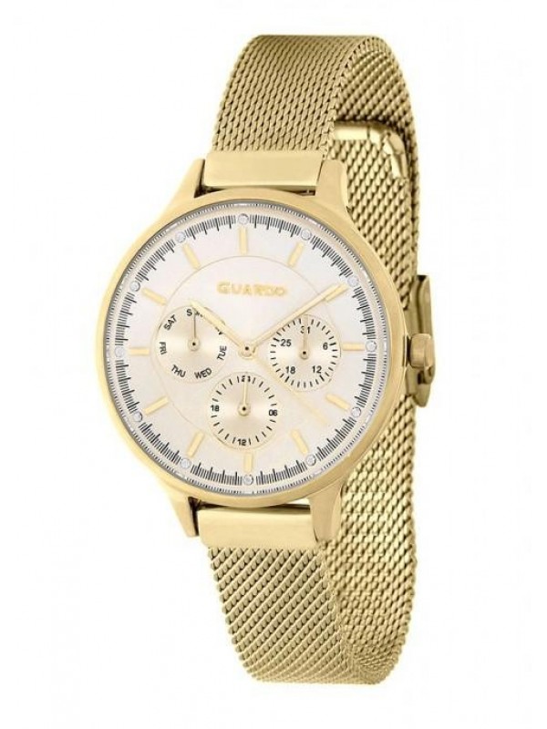 фото Женские наручные часы GUARDO Premium 11636-4 жёлтый
