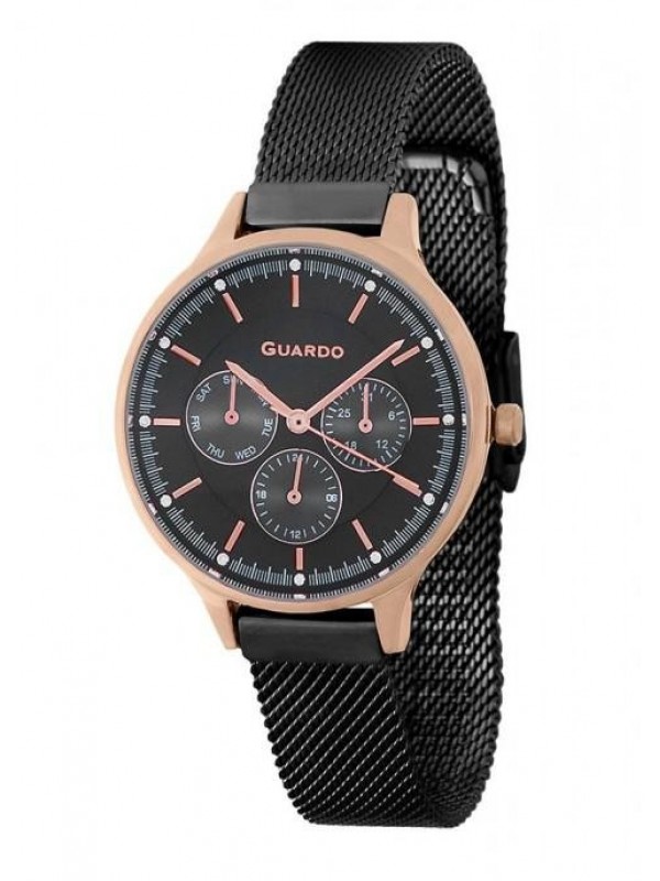 фото Женские наручные часы GUARDO Premium 11636-5 чёрный