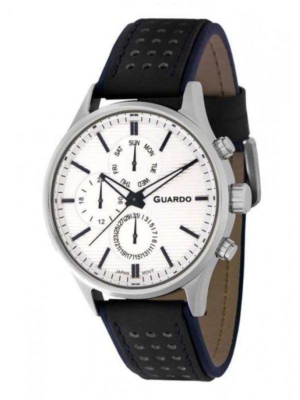 фото Мужские наручные часы GUARDO Premium 11647-1 сталь
