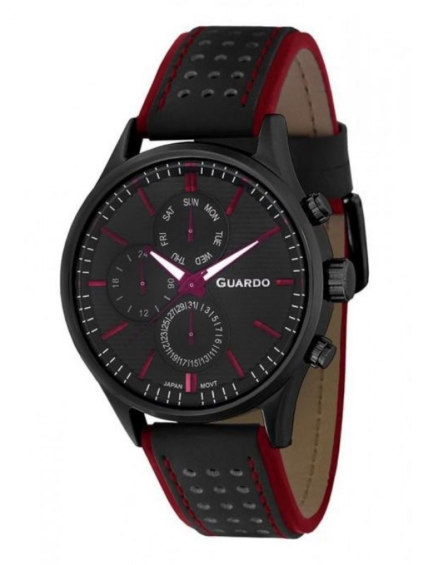 фото Мужские наручные часы GUARDO Premium 11647-5 чёрный