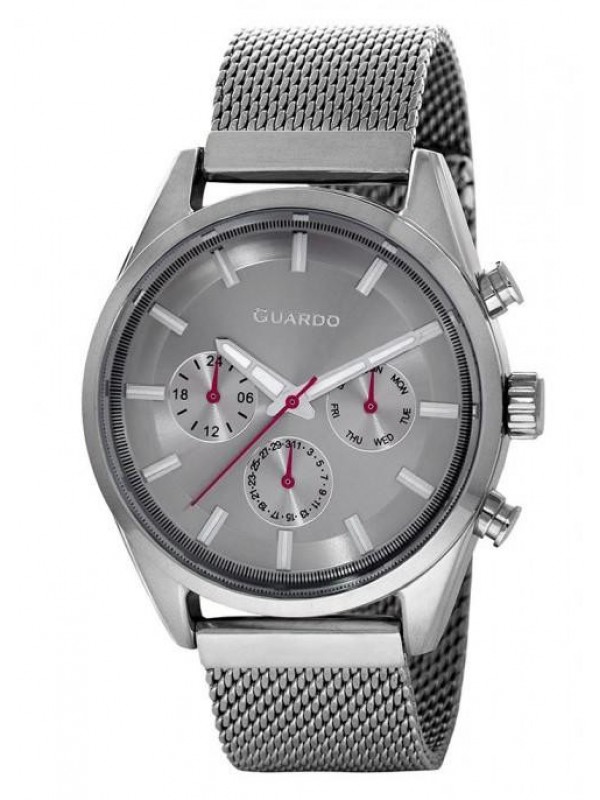 фото Мужские наручные часы GUARDO Premium 11661-1 серый