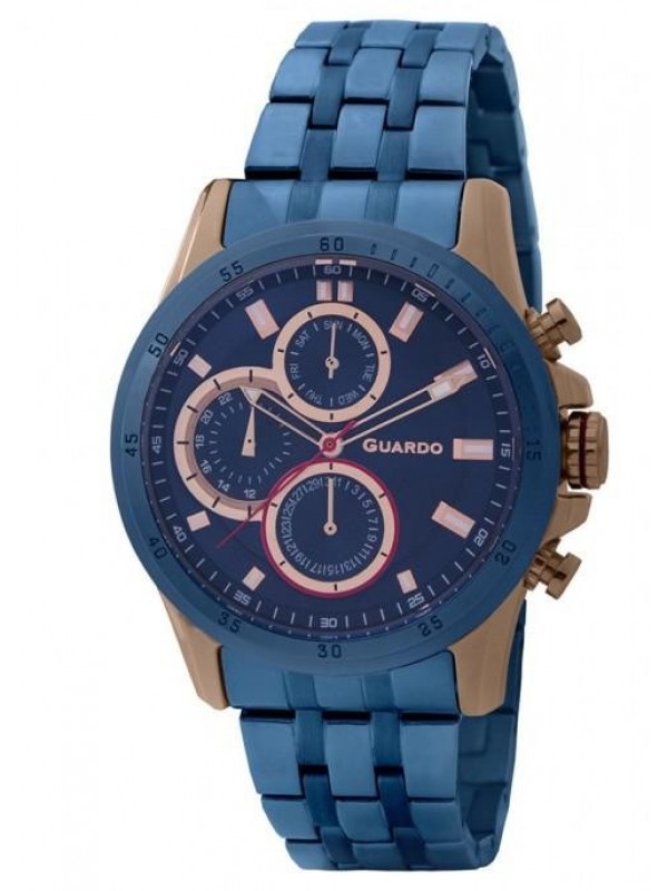 фото Мужские наручные часы GUARDO Premium 11687(1)-5 синий