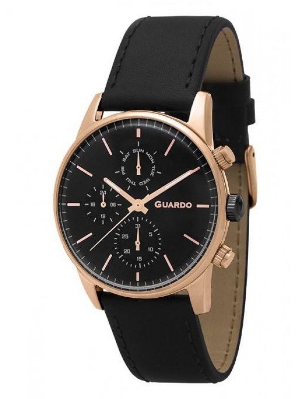 фото Мужские наручные часы GUARDO Premium 12009-3 чёрный
