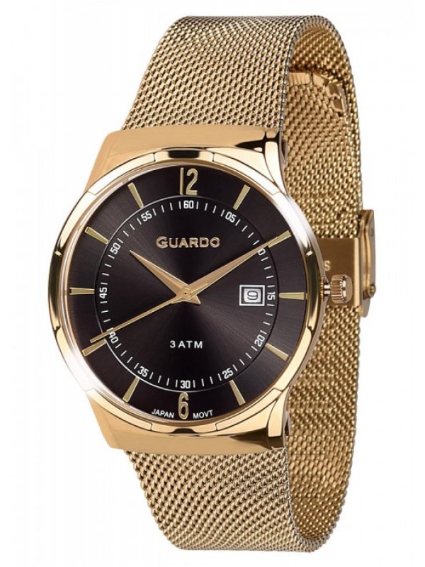 фото Мужские наручные часы GUARDO Premium 12016-4 чёрный