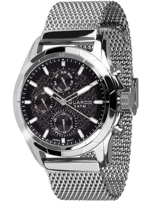 фото Мужские наручные часы GUARDO B01113.1 чёрный