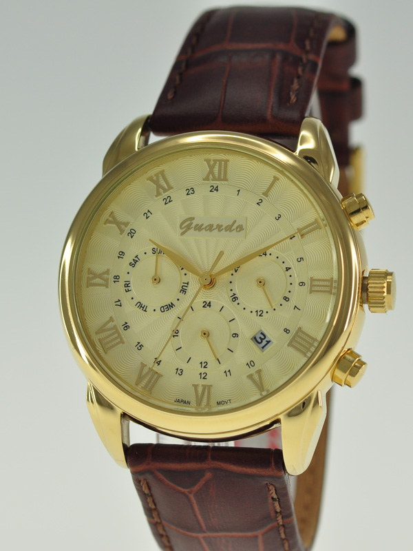 фото Мужские наручные часы GUARDO S00980A.6 жёлтый