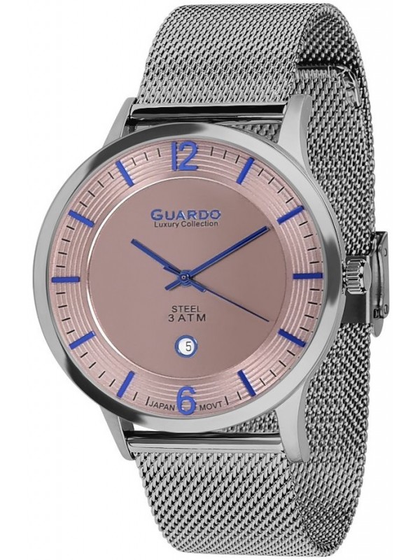 фото Мужские наручные часы GUARDO S01254.10 серый