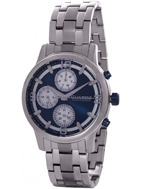 фото Мужские наручные часы GUARDO S01540-1.1 синий