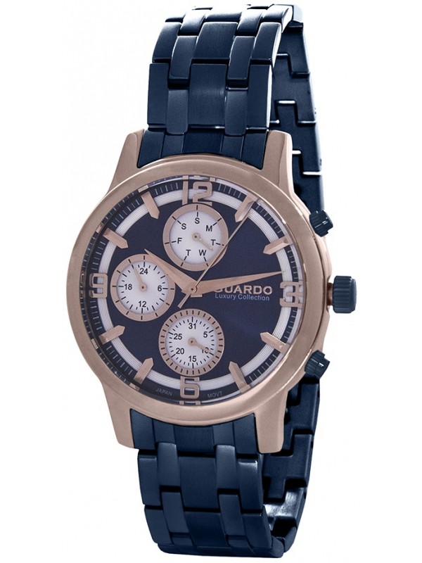 фото Мужские наручные часы GUARDO S01540-6.8.3 синий