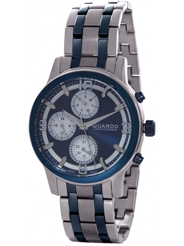 фото Мужские наручные часы GUARDO S01540-3.1.3 синий