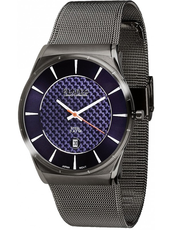 фото Мужские наручные часы GUARDO S01547.5 тёмно-синий