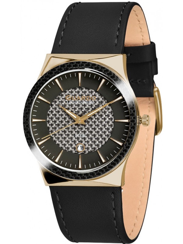 фото Мужские наручные часы GUARDO S03186P.6.5 чёрный