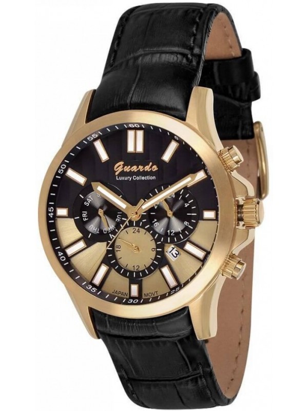 фото Мужские наручные часы GUARDO S08071A.6 чёрный