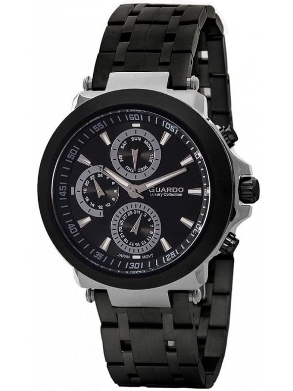 фото Мужские наручные часы GUARDO S0808-1.1.5 чёрный