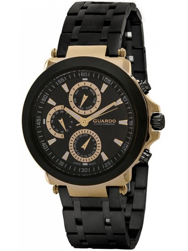 фото Мужские наручные часы GUARDO S0808-2.6.5 чёрный