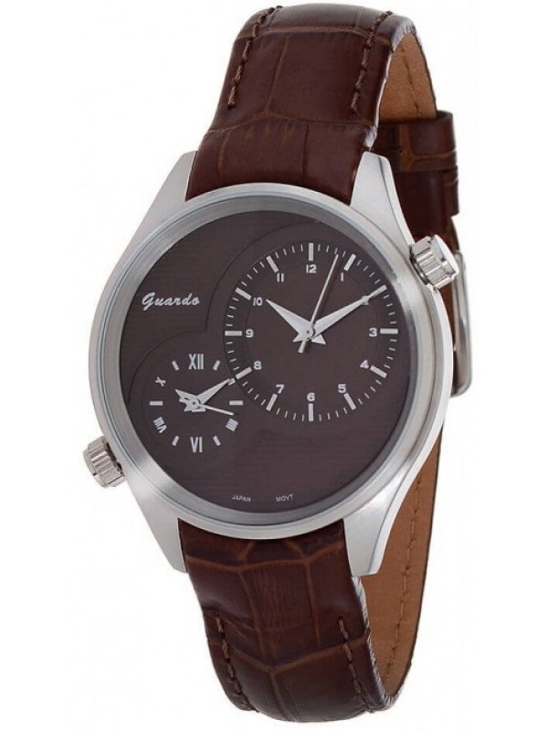 фото Мужские наручные часы GUARDO S09898A.1 коричневый