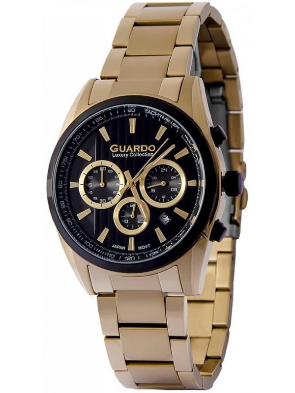 фото Мужские наручные часы GUARDO S1252-3.6.5 чёрный