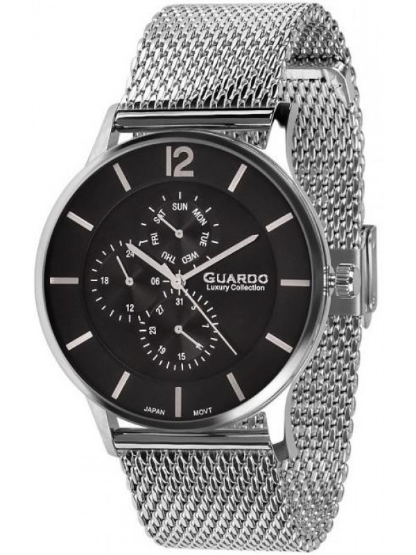 фото Мужские наручные часы GUARDO S1253.1 чёрный