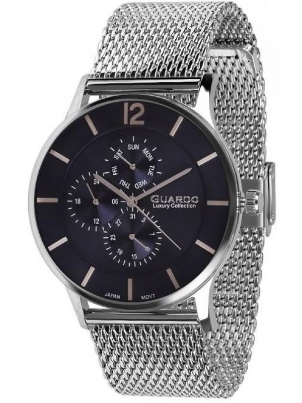 фото Мужские наручные часы GUARDO S1253.1 тёмно-синий