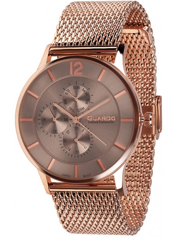 фото Мужские наручные часы GUARDO S1253.8 розовый