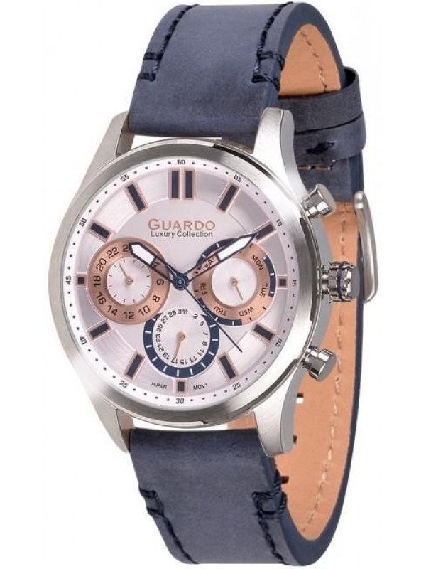 фото Мужские наручные часы GUARDO S1313.1 сталь