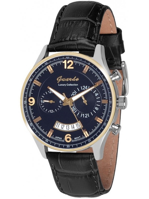 фото Мужские наручные часы GUARDO S1394(1).1.6 чёрный