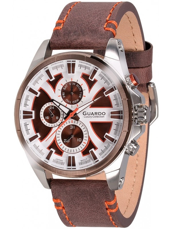 фото Мужские наручные часы GUARDO S1631.1.4 белый