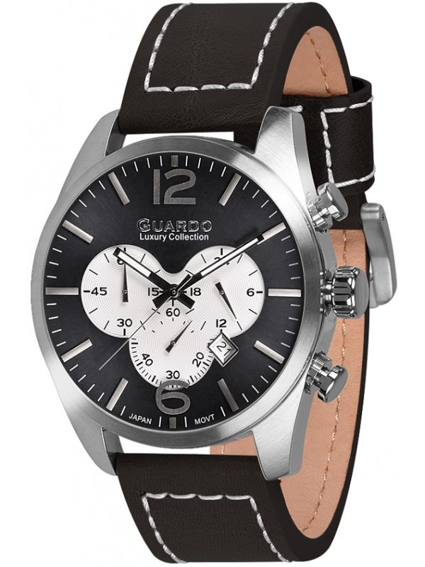 фото Мужские наручные часы GUARDO S1653.1 чёрный