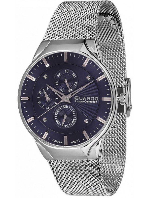 фото Мужские наручные часы GUARDO S1660.1 тёмно-синий