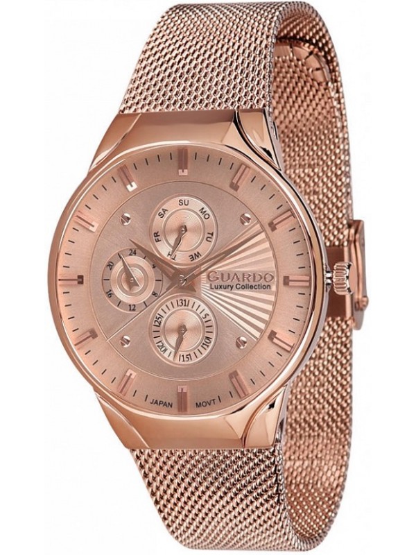 фото Мужские наручные часы GUARDO S1660.8 розовый