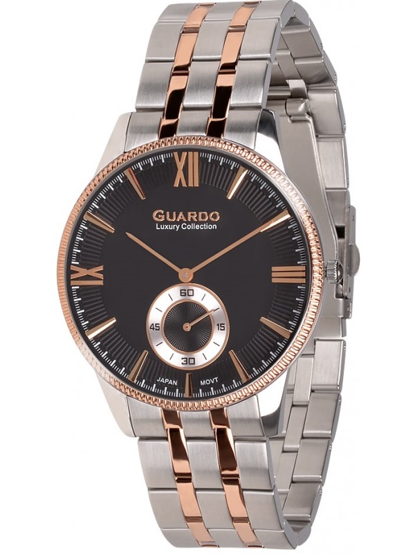 фото Мужские наручные часы GUARDO S1863(1).1.8 чёрный