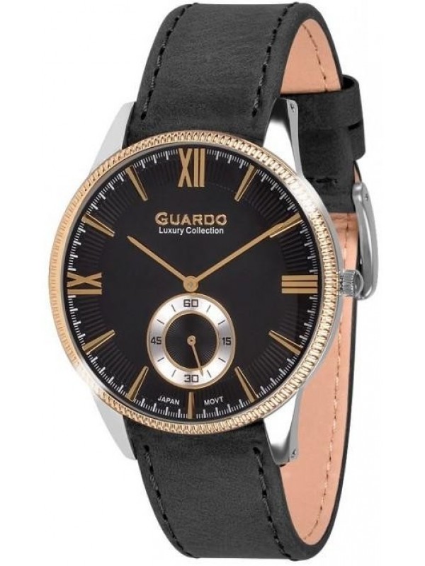 фото Мужские наручные часы GUARDO S1863.1.6 чёрный