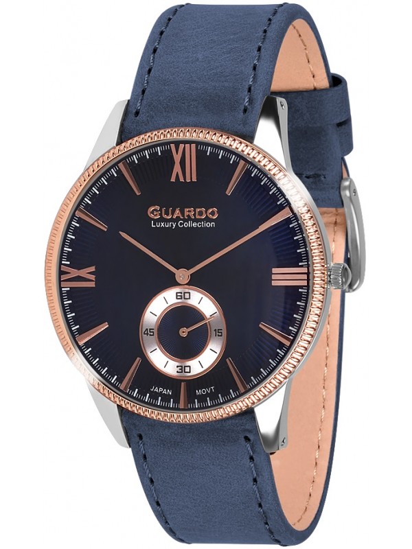 фото Мужские наручные часы GUARDO S1863.1.8 тёмно-синий