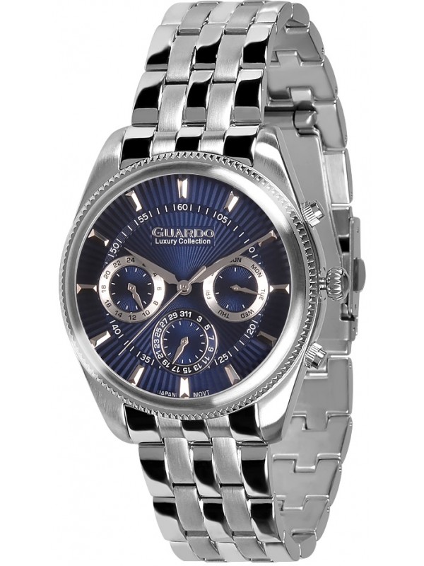 фото Мужские наручные часы GUARDO S1867.1 тёмно-синий
