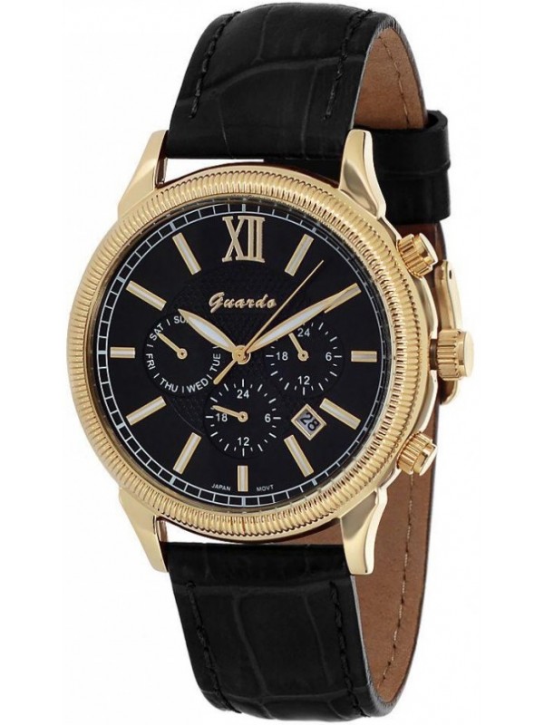 фото Мужские наручные часы GUARDO S3647.6 чёрный