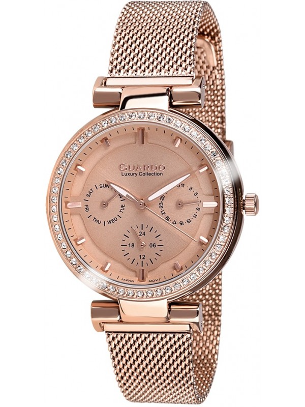 фото Женские наручные часы GUARDO S01652.8 розовый