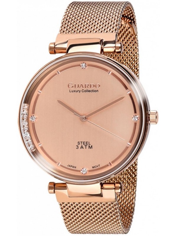фото Женские наручные часы GUARDO S01959.8 розовый