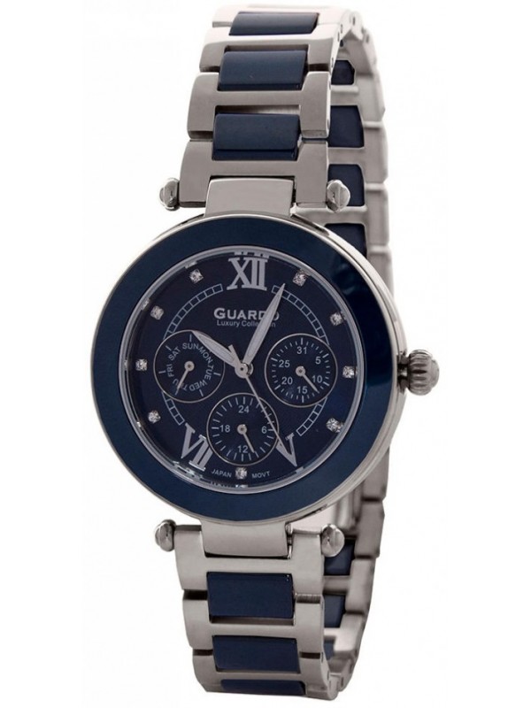 фото Женские наручные часы GUARDO S1849-3.1.3 тёмно-синий