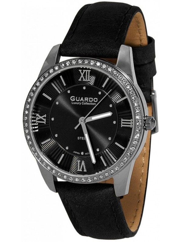 фото Женские наручные часы GUARDO S1949-1.1 чёрный