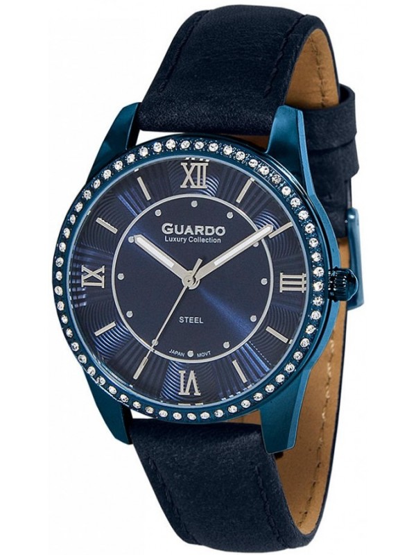 фото Женские наручные часы GUARDO S1949-5.3 тёмно-синий